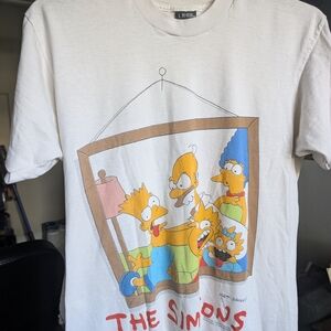 White The Simpsons Graphic T-Shirt